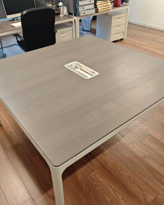 bekant ikea scrivania 140x140