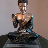 Statua Budda in Argento - Saverio Sorbelli