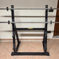 Rastrelliera porta bilancieri Technogym