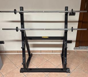 Rastrelliera porta bilancieri Technogym