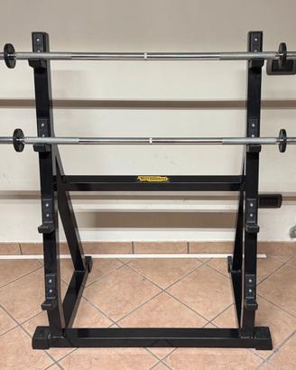 Rastrelliera porta bilancieri Technogym