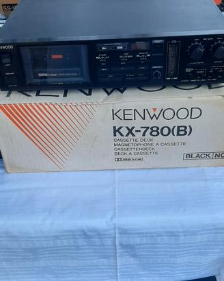 Piastra a cassette Kenwood KX-780(B) 3 Testine - C