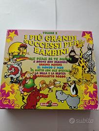 Set 3 CD musicali per bambini