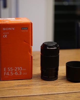 Obiettivo Sony E 55-210mm f/ 4.5-6.3 OSS