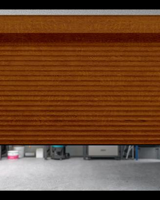 Portone garage avvolgibile Quercia dorata 250x350c