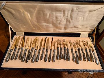 Set posate x dolci o formaggio‘800