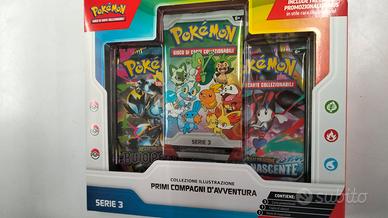 LOTTO 6 POKEMON PRIMI COMPAGNI 3 SERIE