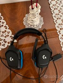 Cuffie gaming Logitech con microfono funzionanti