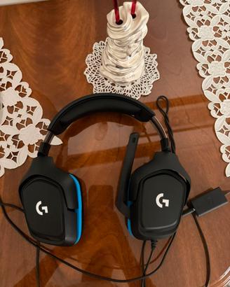 Cuffie gaming Logitech con microfono funzionanti