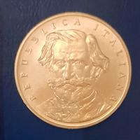 Moneta argento g. Verdi repubblica italiana