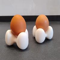 🥚Set coppia portauovo design vintage scandinavo