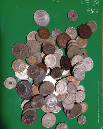 lotto monete estere miste 