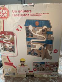 Play gioco in legno - percorso verricale