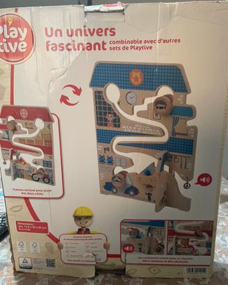 Play gioco in legno - percorso verricale