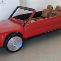 Modello in legno SPIDER Alfa Romeo collezionismo