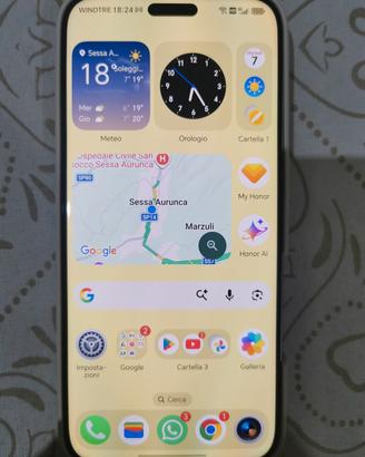 Honor magic 8 pro sky cyan