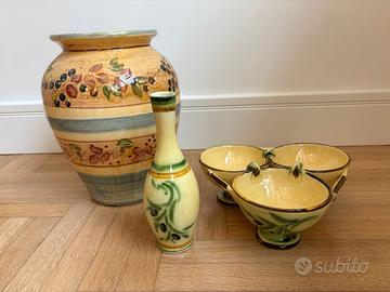 ceramica Oliera, vaso e ceramica Barocco Francesi