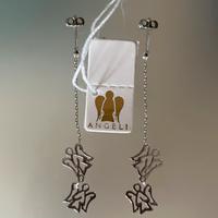 Orecchini oro 18k angeli brillante R.GIANNOTTI