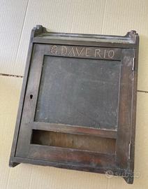 Cassetta per lettere d’epoca