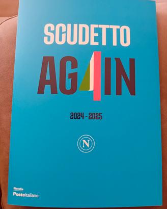 Folder del Napoli Campione d'Italia 2024-2025