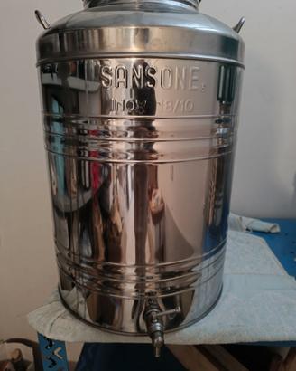 Fusto acciaio inox Sansone 50 litri
