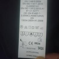 Tuta da saldatore set completo (giacca+ pantalone)