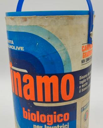 Dinamo detersivo fustino vintage vuoto