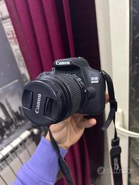CANON 2000D NUOVISSIMA USATA 3 VOLTE