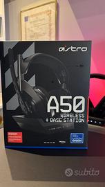 Cuffie Gaming ASTRO A50 PC-PS4