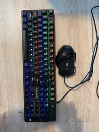 tastiera e mouse da GAMING