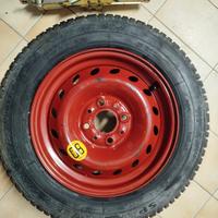 Ruotino FIAT e crick manuale 