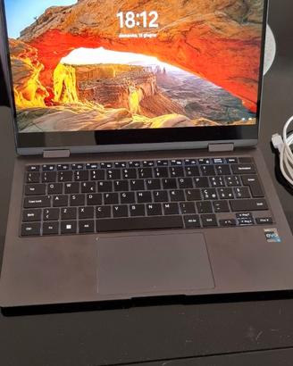 Samsung book 360 touch screen 2in1 tablet