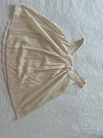 Canotta estiva con coulisse