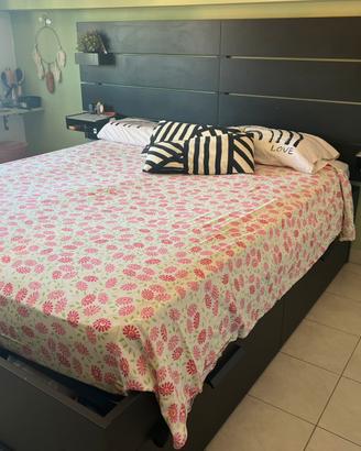 Letto ikea nero
