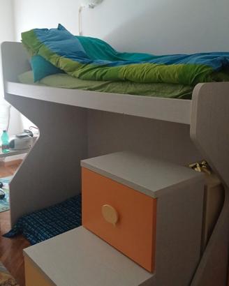 Letto soppalcato bambino