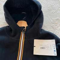 felpa k-way nuova blu