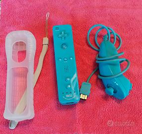 telecomando Wii con nunchuk originali Nintendo 
