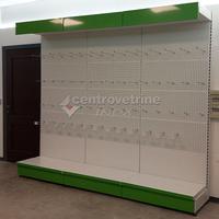 Scaffale forato in ferro