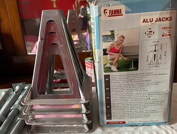 Martinetti stabilizzatori in alluminio