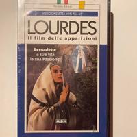 Videocassetta film di Lourdes