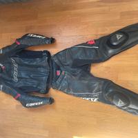 Completo pelle dainese divisibile