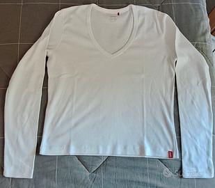 Maglia donna Esprit XL bianca usata