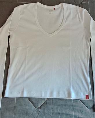 Maglia donna Esprit XL bianca usata