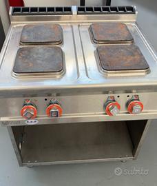 Cucina elettrica professionale LOTUS 4 piastre