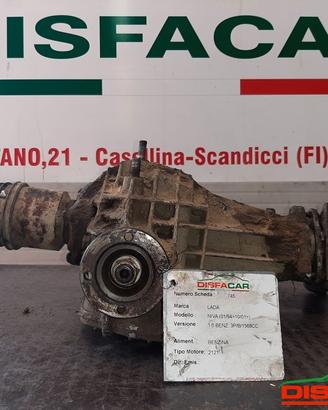 DIFFERENZIALE POSTERIORE Lada Niva 4x4  2121