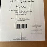 Box doccia  80x100x190 niovo