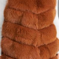 Eco pelliccia senza maniche