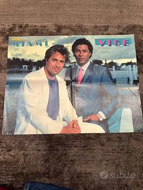 Poster originale anni 80 Miami Vice