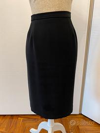 Gonna a tubino elegante tutta foderata