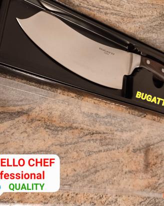 COLTELLO da Chef Lama Forgiata Alta % di Carbonio